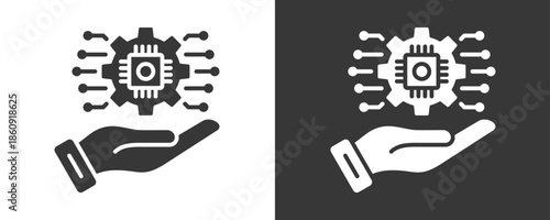 Technology Icon Set Multiple Style Collection