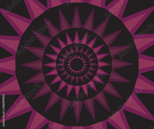 Colorful oriental flower ornament mandala background design