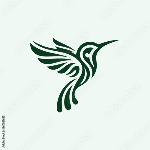 Hummingbird Tribal Logo