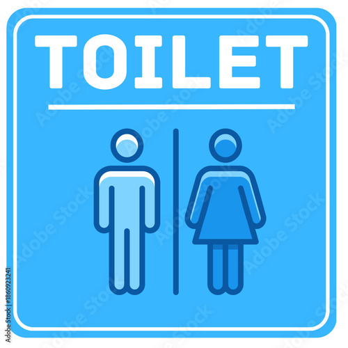 Toilet Symbol Male and Female Icon Vector, stylish decor Toilets Emergency Sign, Green Toilets logo, Male and female restroom sign flat icon, Women and men green bathroom banner. wc icon