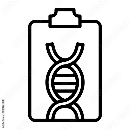 gene Line Icon
