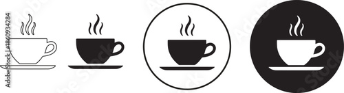 Coffee mug and tea cup vector icon . coffee cup icon vector isolated on white background. Coffee cup icon. Coffee vector icon. Tea.