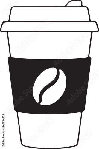Coffee cup vector icon. coffee cup icons vector graphics for web designs.