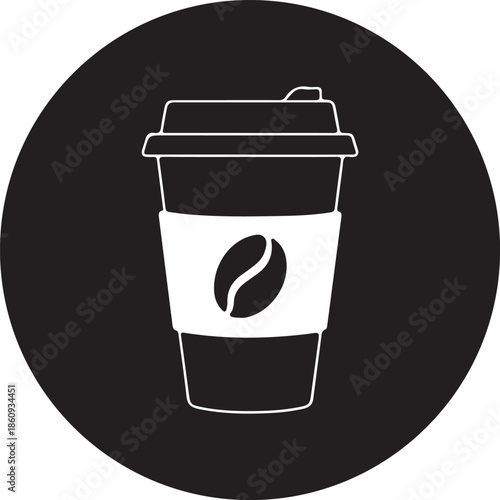 Coffee cup vector icon. coffee cup icons vector graphics for web designs.