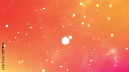 Red orange particle animation looping abstract gradient looping in ultra-high definition 4K red orange Abstract  Particle ,for mobile apps, Instagram Stories, vertical videos, or calming visual intros