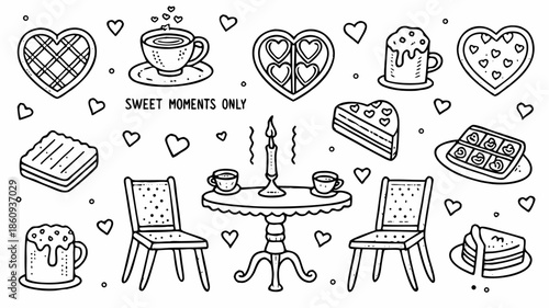 Sweet moments with heartwarming treats and cozy atmosphere