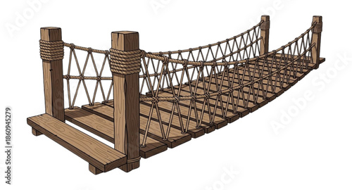 wooden bridge