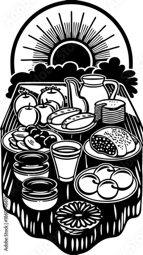 Sunny Breakfast Buffet with Fresh Choices