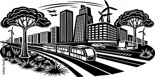 Sustainable City Planning with Green Architecture