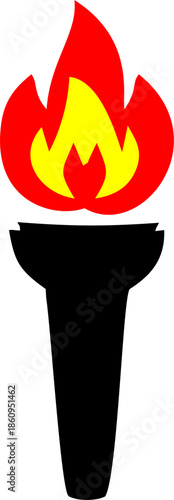 Set of fire flame vector icons. Collection of fire and flame icons. Bonfire icons, flaming elements