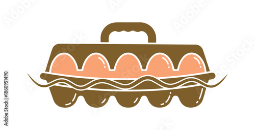 Egg storage represented by an color icon.
