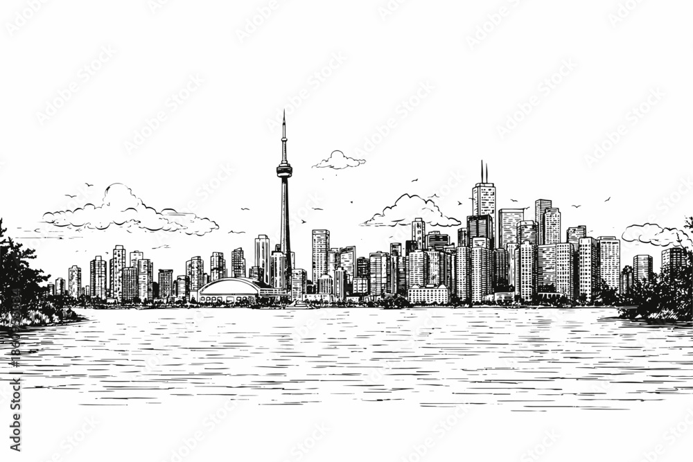 Obraz premium Toronto skyline