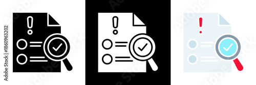 Compliance Icon Set Glyph vector Illustration 