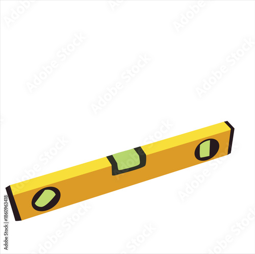 vektor waterpass icon tool, road flatness measuring device,
