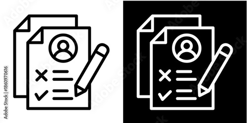 Need Assessment Iconset White Style Collection