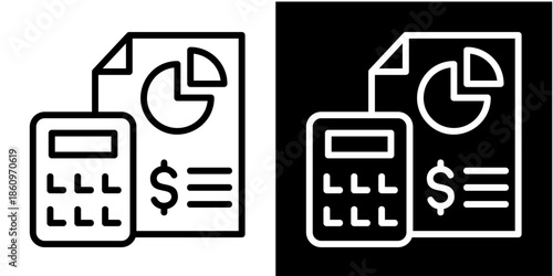 Bookeeping Iconset White Style Collection