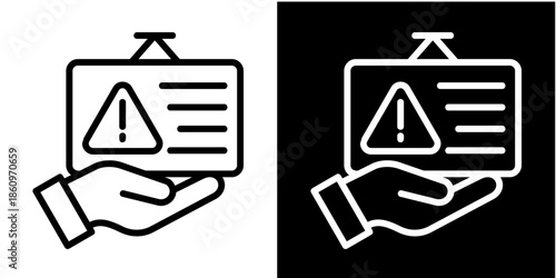 Problem Statement Iconset White Style Collection