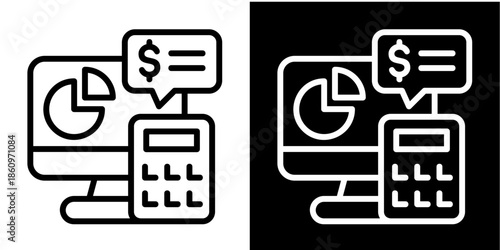 Bookeeping Iconset White Style Collection