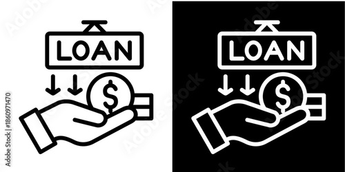 Loan Iconset White Style Collection
