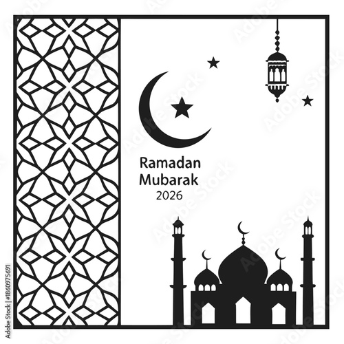 vector illustration of a mosque
