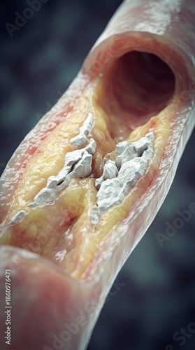 A detailed, close-up medica...