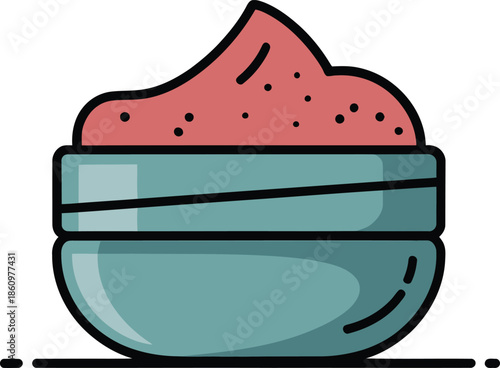 Sunscreen SPF Sunblock Lotion Bottle Vector Illustration