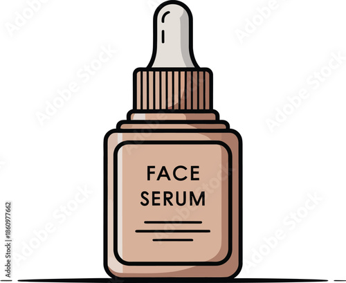 Professional Face Serum Dropper Bottle for Skin Repair
