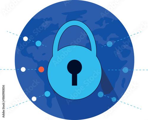 Global VPN Tunnel and Secure Network Connection