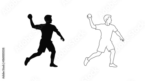 Two figures at a desk one in shadow a study in contrast silhouette