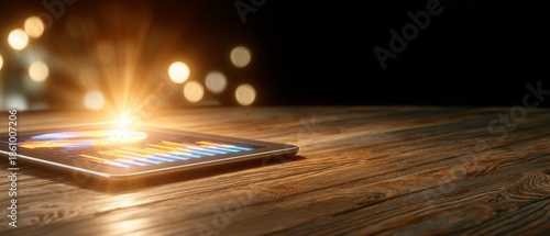 Investment insights business trends in finance wealth growth strategies digital platforms modern workspace data visualization