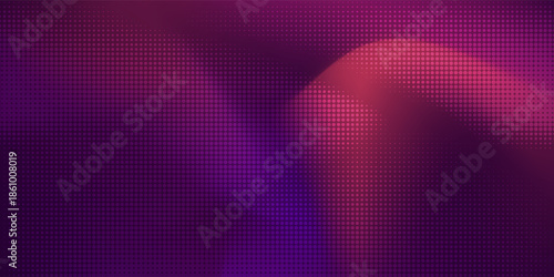 Dark Pink vector template with circles art. Simple Blurred bubbles on abstract background with colorful gradient. New design for ad, poster, banner of your website.