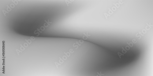 Black abstract background design. Modern wavy line pattern (guilloche curves) in monochrome colors. Premium stripe texture for banner, business backdrop. Dark horizontal vector template