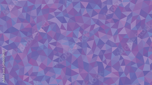 Geometric Pattern of Purple and Blue Triangles on a Gradient Background