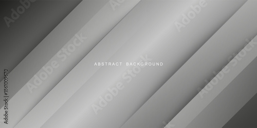 Abstract black and grey on light silver background modern design. Vector illustration EPS 10.