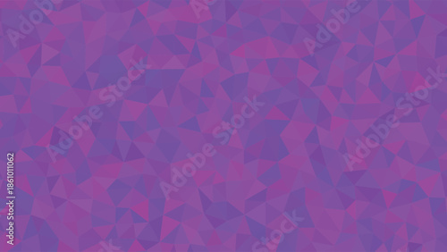 Abstract geometric pattern with vibrant purple and blue triangular shapes