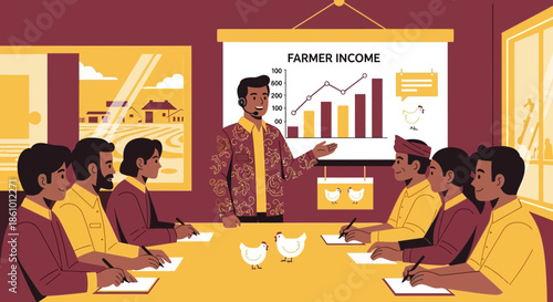 Farmer Income Growth Presentation Meeting.