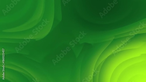 An abstract image features a flowing composition of layered green and chartreuse hues. The blurred gradients create a soft, dynamic appearance, like waves
