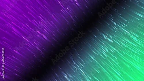 Dynamic abstract background animation with colorful lines and gradient movement