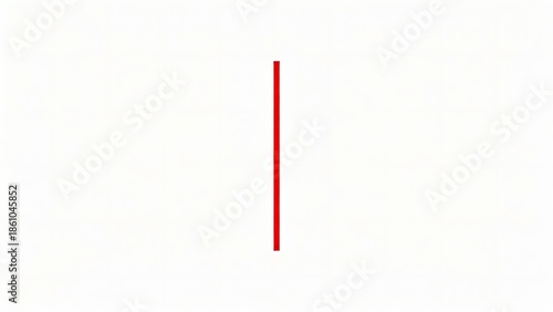 RedVerticalLineOnWhiteGrid