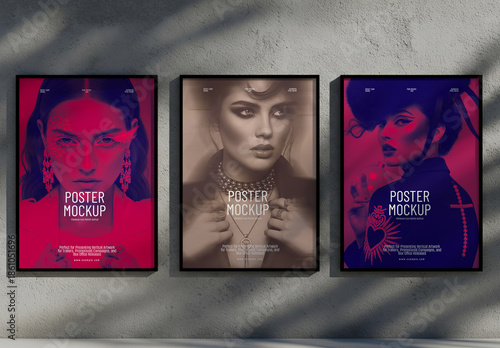 Cinematic Movie Poster Mockup