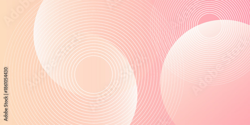abstract background.modern.minimalist.pink and yellow gradations.circle effect.memphis.trendy .eps 10