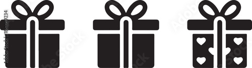Universal Symbol The icon is a universally recognized symbol for gift-giving, presents, and surprise.