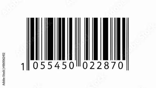 Barcode identification code for product scanning and retail.