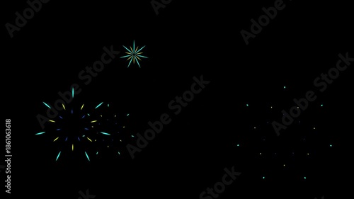 Cartoon game motion graphics effects, Circles fireworks explosion line shape blast, ellipse blast black screen animation with Alpha channel. Pop-up line animation, Circle bursting,Geometric effects