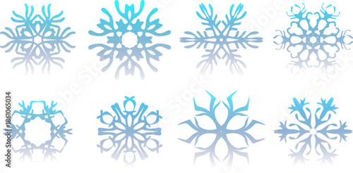 Snowflake Overlay – Light Frosty Winter Decoration