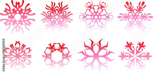 Snowflake Overlay – Light Frosty Winter Decoration