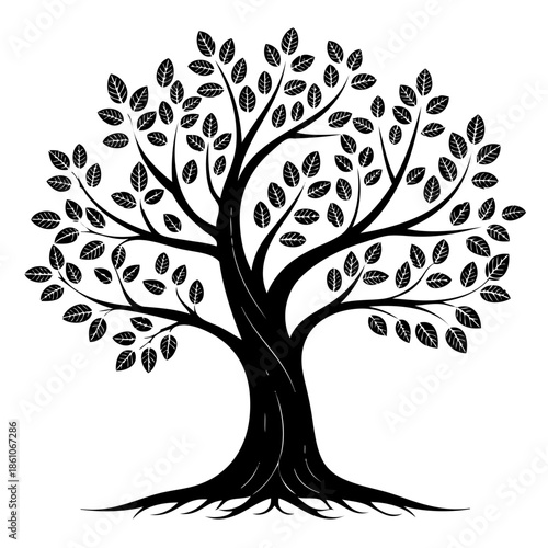 Illustrated family tree