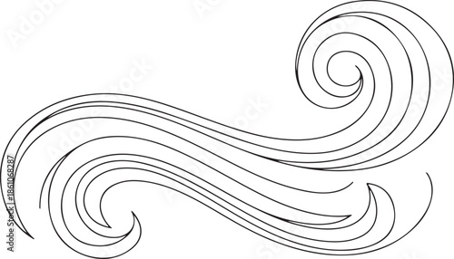 Minimalist Aesthetic As a simple black-and-white line drawing, it embodies a clean, modern, and minimalist design style.