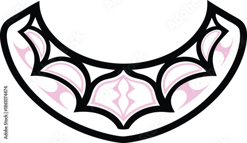 education webinar poster icon Black silhouette vector illustration on transparent background