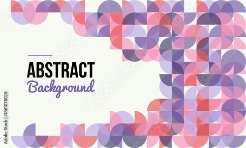 modern geometrical abstract background colourful